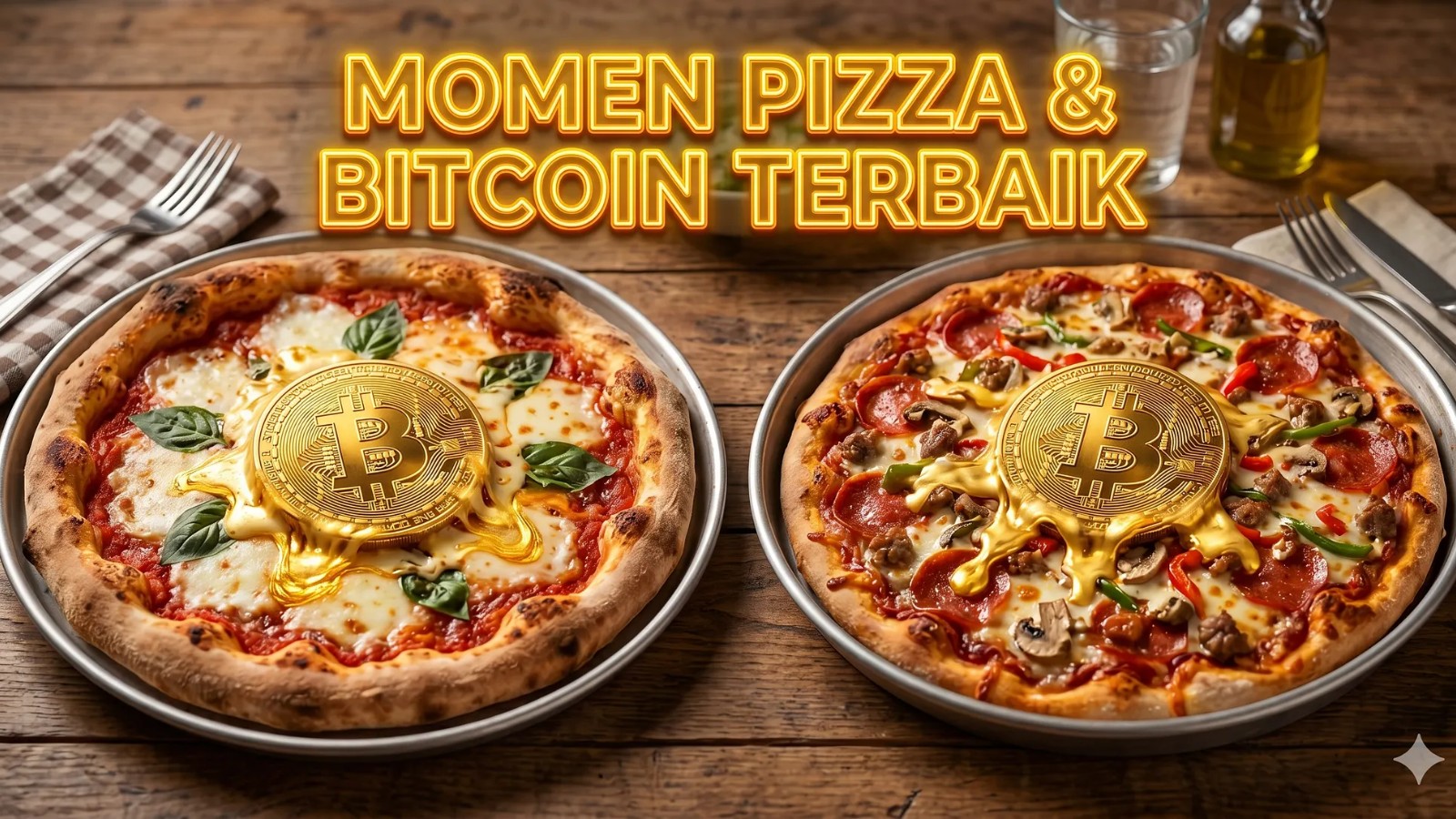 Mengenang Bitcoin Pizza Day: Saat 2 Loyang Pizza Dihargai Triliunan Rupiah!