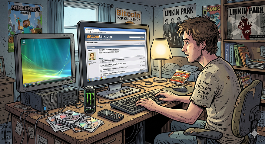 The Origin of Bitoin Pizza